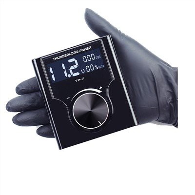 Zasilacz do tatuażu wyświetlacza LCD